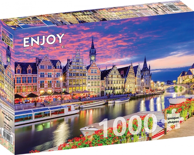Puzzle Gent u sumraku 1000 dijelova