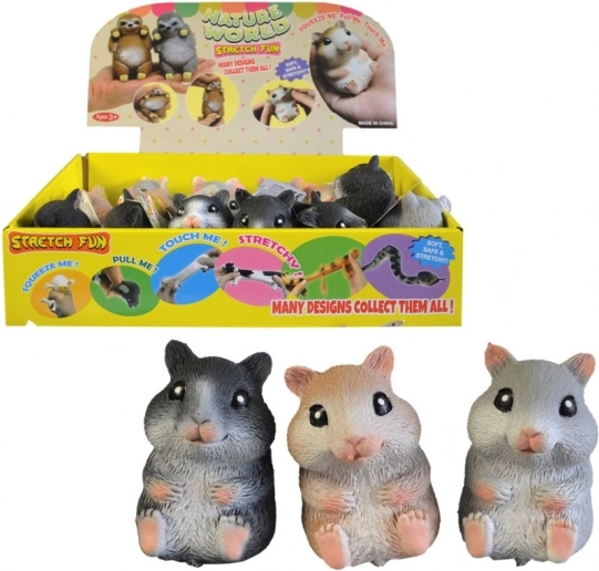 Gumeni hrčak 8 cm - igračka za djecu