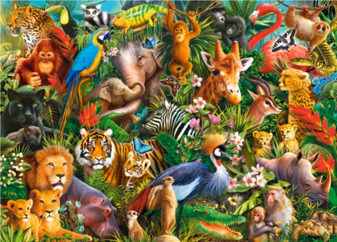 Puzzle 180 dijelova Amazing Animals