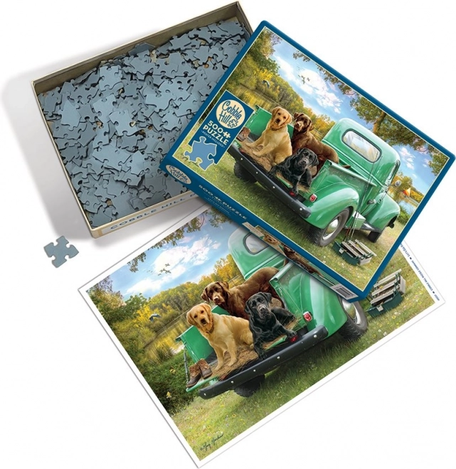 COBBLE HILL Puzzle Idemo na pecanje 500 dijelova