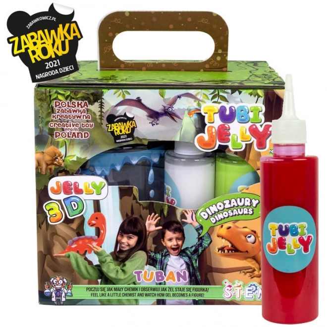 Tuban set želé dinosaurusi mala akvarij