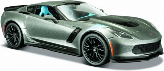 Model Corvette Grand Sport 2017 1:24 sivi