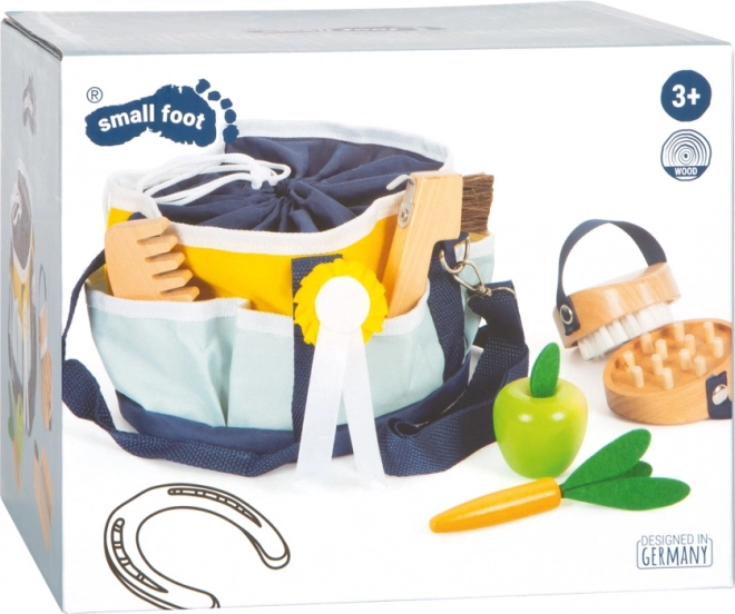 Small Foot Set za njegu konja s torbom