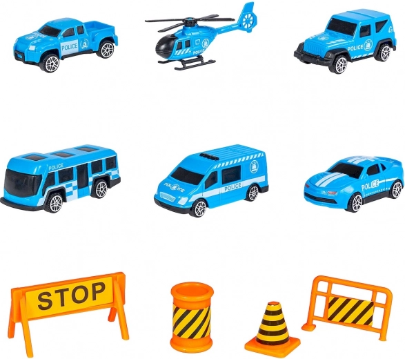 Kompletan set policijskih vozila
