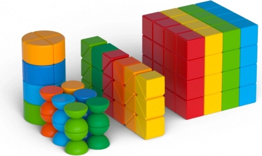 Geomag Magicube Shapes – magnetska građevna set 164 dijelova