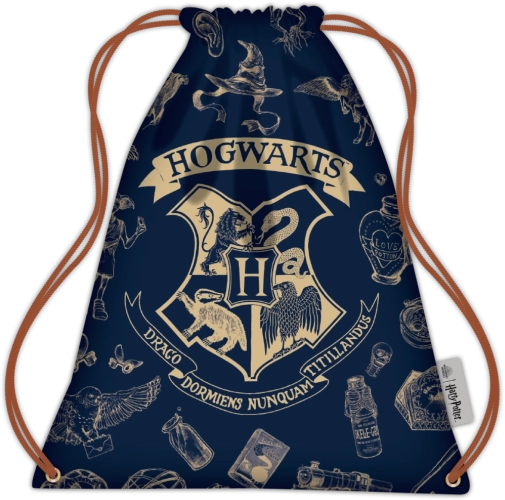 Harry Potter vrećica na vezice tamnoplava i zlatna