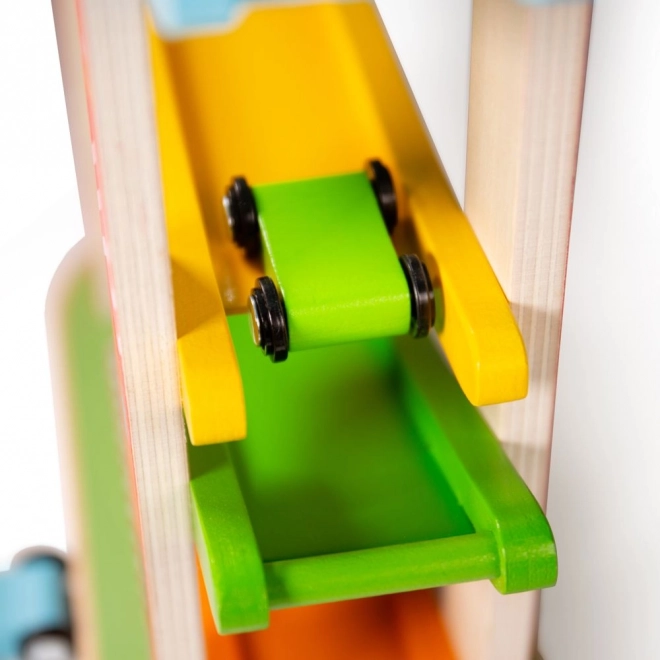 Drvena trkaća staza za automobile od Bigjigs Toys