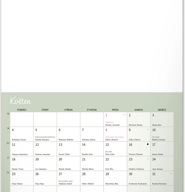 Kreativni obiteljski kalendar 2026