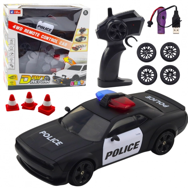 Utrajno RC auto s izmjenjivim kotačima policije