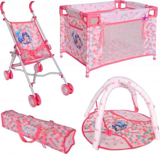 Sklopiva kolica i putni krevetić