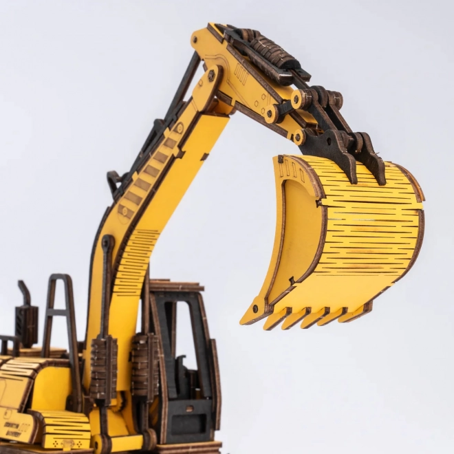 RoboTime drvene 3D puzzle - Bager