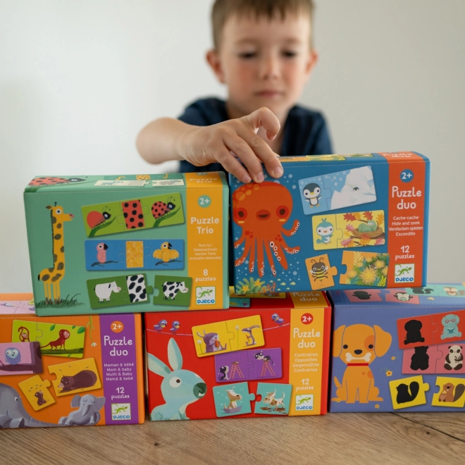 DJECO Duo puzzle Suprotnosti