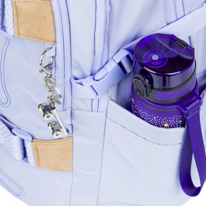 BAAGL Školski ruksak Skate Lilac