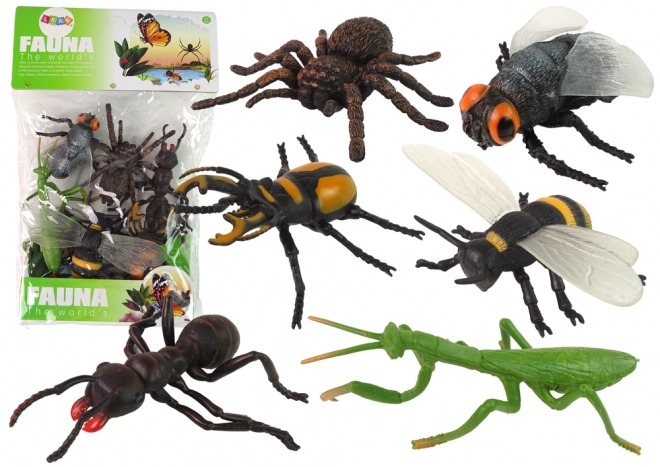 Set figura insekata Insekti Pauk Pčela 6 kom.