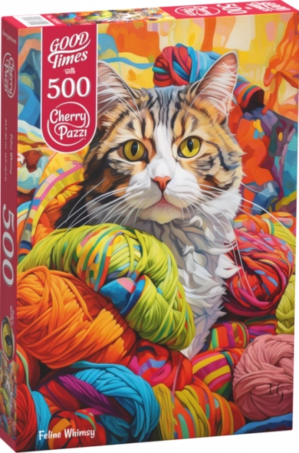 Puzzle Mačja Zaigranost 500 Dijelova