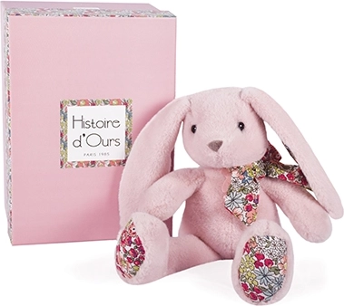 Plišani ružičasti zečić 25 cm - Histoire d'Ours