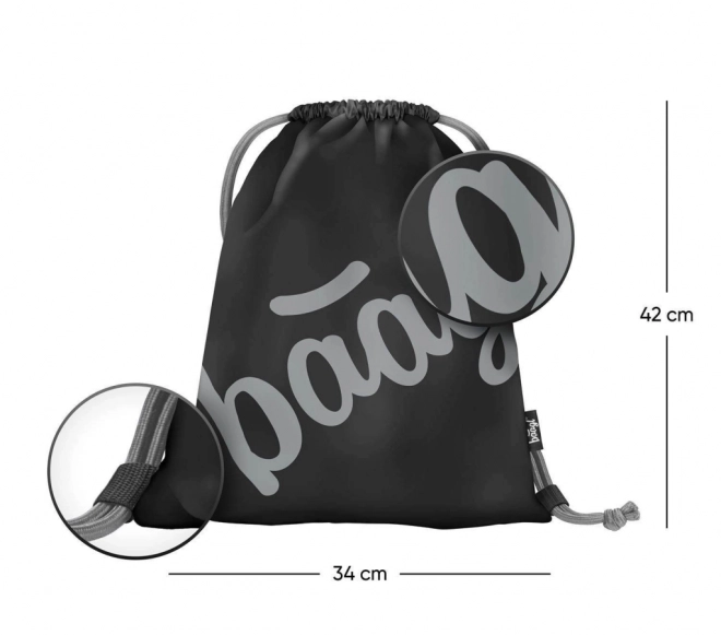 BAAGL Torba za cipele Skate Black