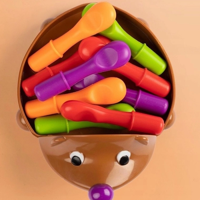 Woopie edukativna igra ježić sorter Montessori 4u1