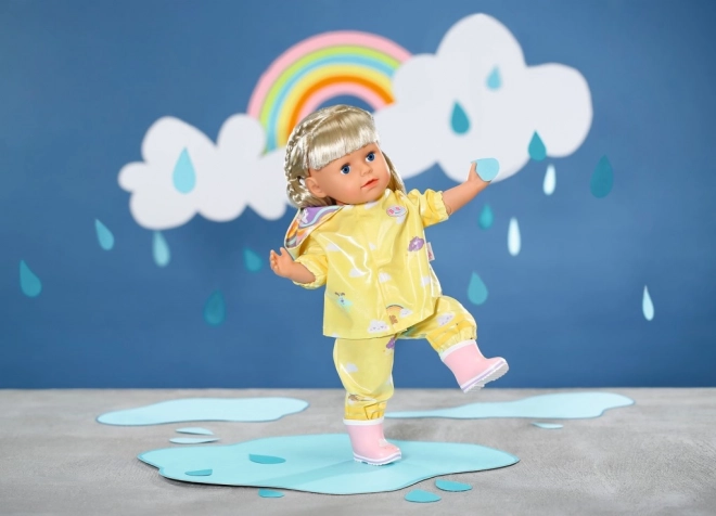 BABY born deluxe kišna oprema za lutke 43 cm