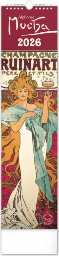 Zidni kalendar Alfons Mucha 2026
