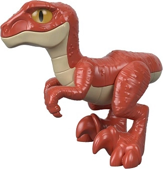Dinosaur JURSKI SVIJET raptor crveni figurica