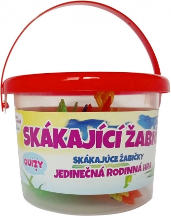 Skačuće žabice QUIZY – obiteljska društvena igra