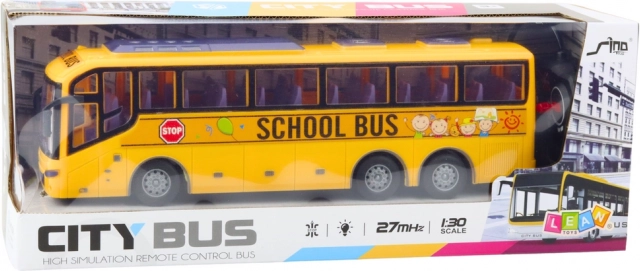 Natjecateljski žuti školski autobus RC 1:30 s daljinskim upravljanjem