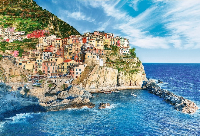 Set puzzle Manarola, Ligurija, Italija 1500 komada s ljepilom