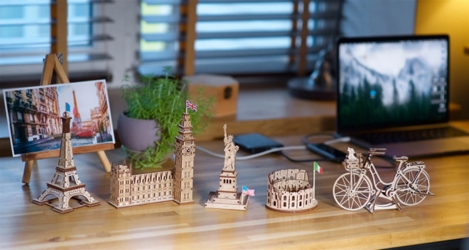 3D drveni model Kip Slobode