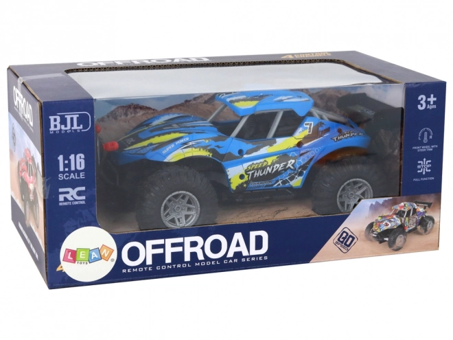 Daljinski upravljani terenac RC auto 1:16 Plava boja