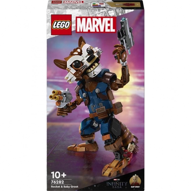 LEGO4 Marvel 76282 Raketa i mali Groot