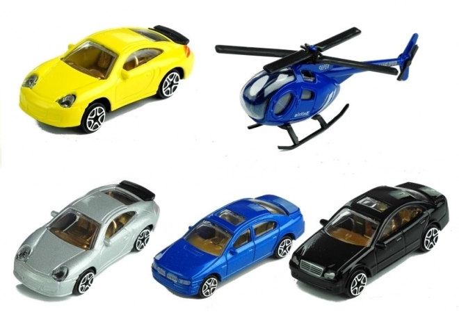 Set vozila i helikoptera