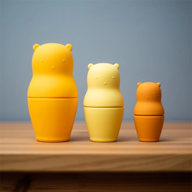 Bigjigs Toys Silikonski medvjedići