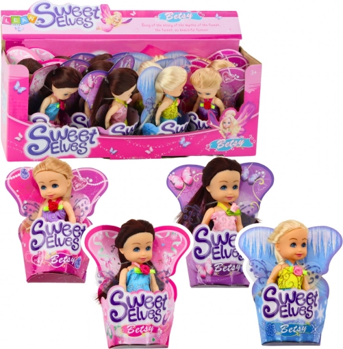 Mini lutkica Vilenjak Betsy 11,5 cm Različiti Uzorci