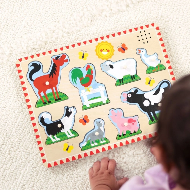 Zvučne puzzle - Životinje na farmi