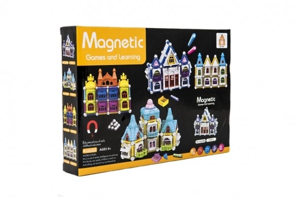 Magnetni građevinski set - kućica