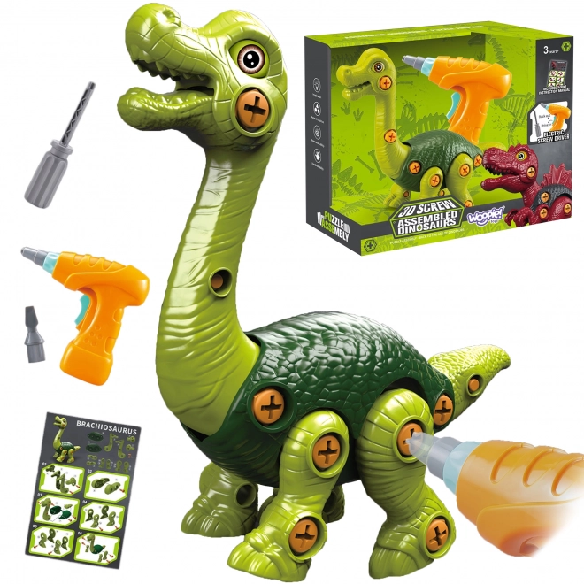 Dinosauri za Slaganje WOOPIE s Bušilicom