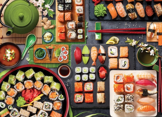 Puzzle EUROGRAPHICS Sushi stol 1000 dijelova