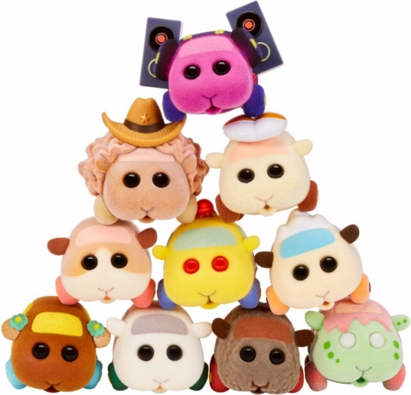 Kolekcionarske mini figurice PUI PUI MOLCAR fuzmols 6,5 cm (asortiman)