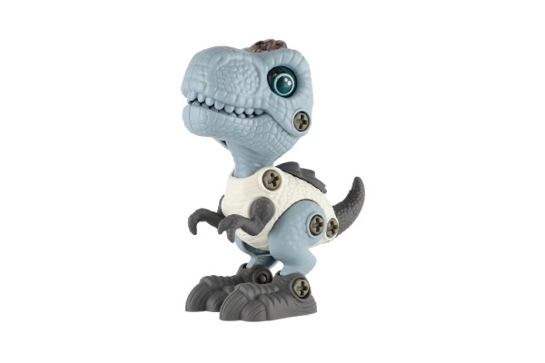 Dinosaurus vijčani plastični 12 cm s odvijačem na baterije s svjetlom i zvukom u kutiji 15x16x7 cm