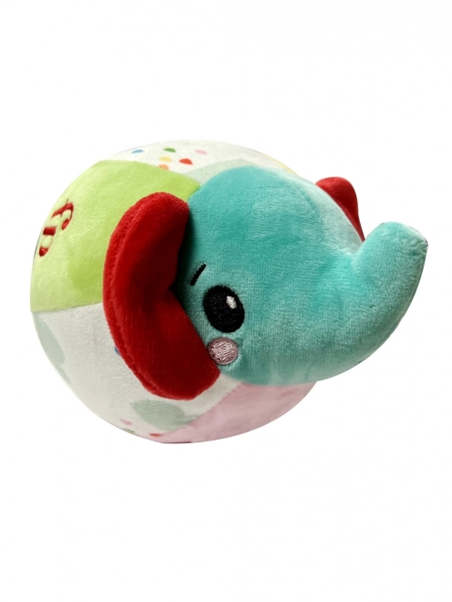 Platneni slonić s zvončićem od Fisher-Price