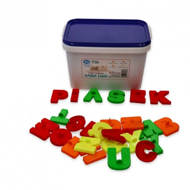 NaturSand kinetički pijesak 3 kg s kalupima i pješčanikom