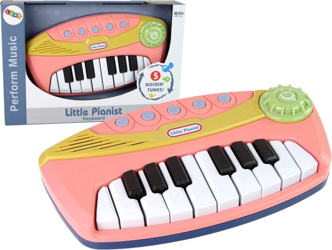 Interaktivni ružičasti klavir Little Pianist