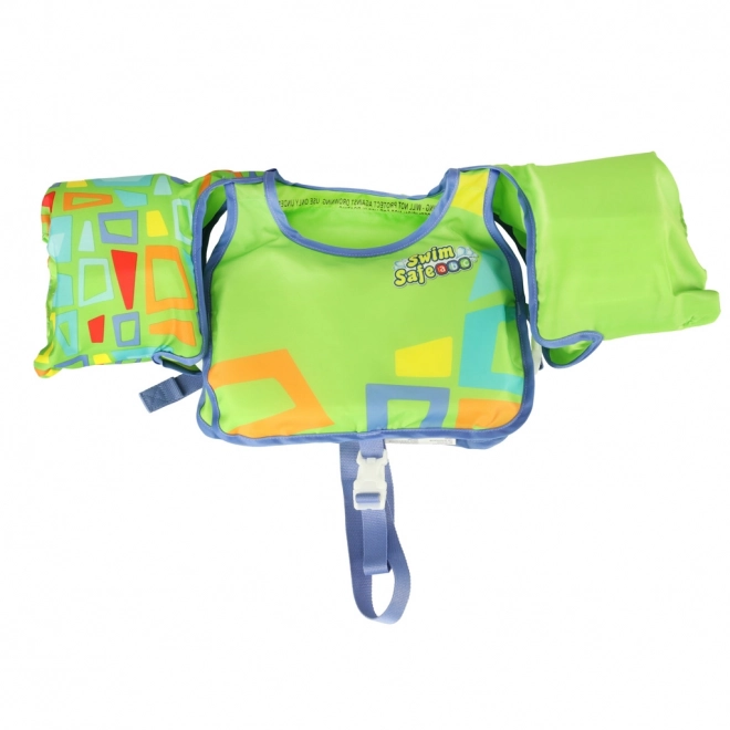 Dječji plivački prsluk Bestway za dob 3-6 godina, 19-30 kg, zelena