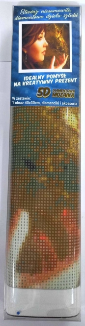 Dijamantno slikanje Leptir princeza 30x40cm