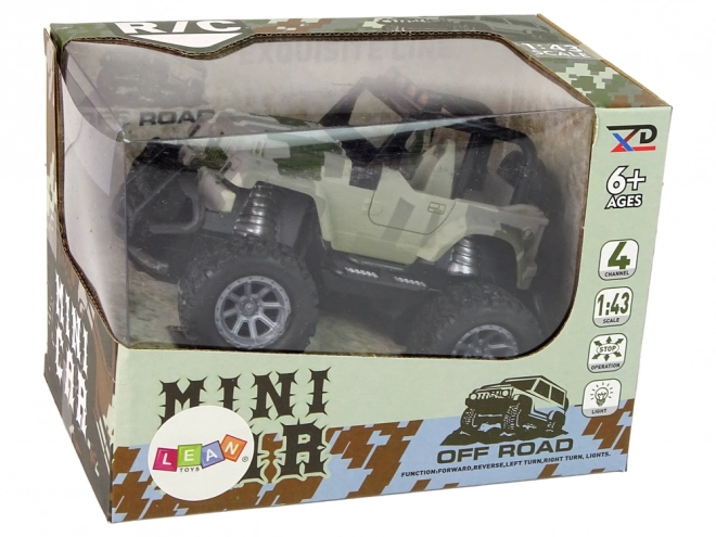 Daljinski upravljani off-road automobil 1:43 Kamuflaža