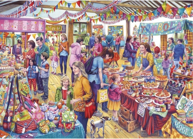 GIBSONS puzzle seoska tombola – 500 XL dijelova