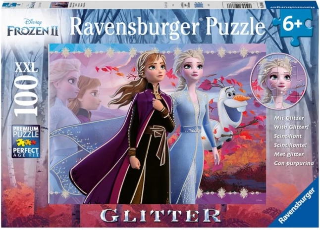 Puzzle 100 dijelova Snježno kraljevstvo 2