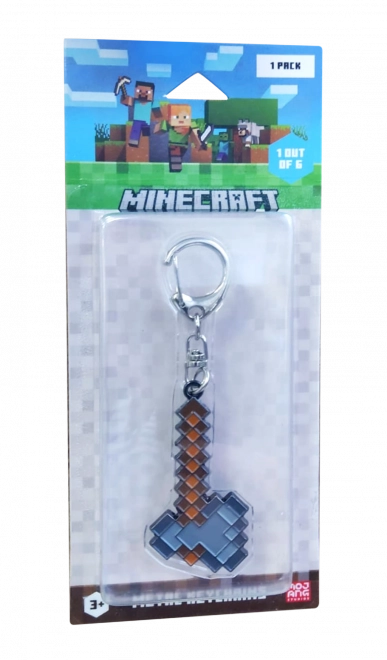 Minecraft metalni privjesak