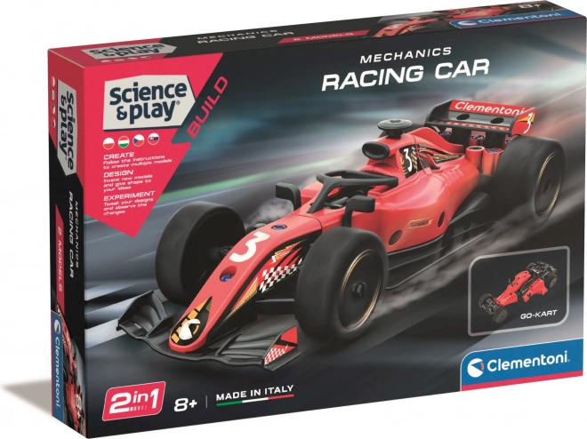 CLEMENTONI Science&Play Mehanička laboratorija Formula 1, 2u1